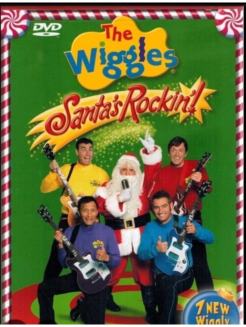 The Wiggles Santa's Rockin [ DVD 2004 ] Santa Claus Christmas Kids Childrens